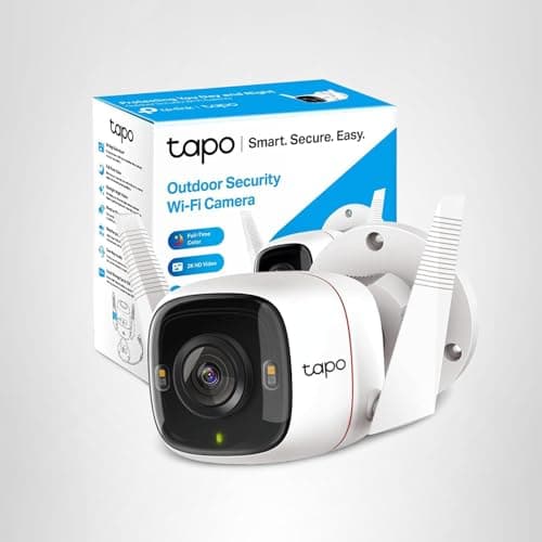 Tapo 2K+ Outdoor Wired Security Camera - Person/Vehicle/Motion Detection, 24/7 Recording, Starlight Color Night Vision, Subscription-Free Local Storage or Optional Cloud, Works with Alexa, C320WS 8