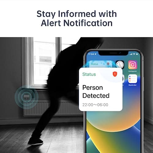 LinknLink Emotion Wi-Fi Radar Motion Sensor, Human Movement Detection, Smart Home Compatible, Compatible with Alexa and Google Home, No Hub Required 5