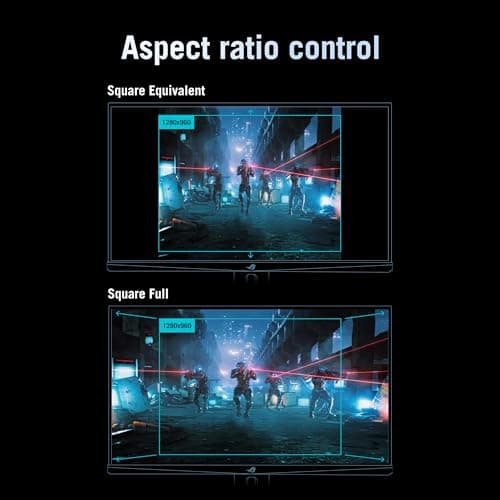 ASUS ROG Strix Ace 24” 1080P Esports Gaming Monitor (XG248QSG) - Full HD, Super TN Panel, 610Hz, 0.1ms, VRR, Low Input Lag, DisplayHDR400, Tripod Socket, HDMI 2.1, 3 yr Warranty 7