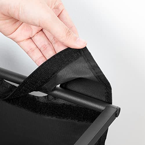 HOOBRO Laundry Sorter 4 Sections, Laundry Hamper with Wheels, 4 × 10.5 Gal (40 L), Rolling Laundry Basket, Pull-Out and Removable Oxford Fabric Bags, Rustic Brown and Black BF04XY01 8