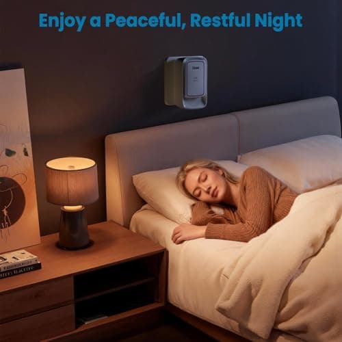 Air Ionizer for Home - Plug In Negative Ion Generator, Quiet Filterless Air Cleaner for Bedroom, Bathroom, Office & Kitchen, Compact Air Freshener for Smoke, Dust and Pet Odors 8