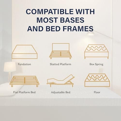 EGOHOME 12 Inch Queen Mattress, Copper Gel Cooling Memory Foam for Back Pain Relief, Therapeutic Bed in a Box, Foam Made in USA, CertiPUR-US Certified, 60x80x12 Black 7