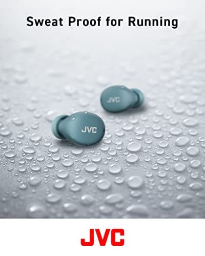 JVC Compact and Lightweight Gumy Mini True Wireless Earbuds Headphones, Long Battery Life (up to 23 Hours), Sound with Neodymium Magnet Driver, Water Resistance (IPX4) - HAA6TZ (Green) 7