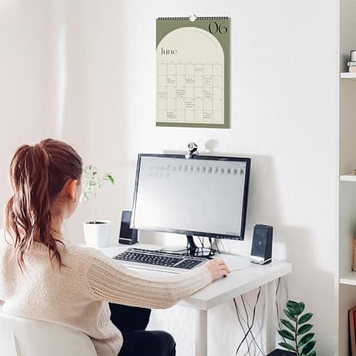Aesthetic 2026 Wall Calendar - Runs Until December 2026 - The Perfect Wall Hanging Calendar Planner for Easy Organizing 8