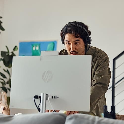 HP 23.8 inch All-in-One Desktop PC, FHD Display, Intel Core i3-N300, 8 GB RAM, 512 GB SSD, Intel UHD Graphics, Windows 11 Home, 24-cr0042 (2023) 11