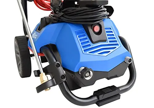 AR Blue Clean BC2N1HSS Electric Pressure Washer-2300 PSI, 1.7 GPM, 13 Amps Quick Connect Accessories, 2 in 1 Detachable Cart, On Board Storage, Portable Pressure Washer, High Pressure, Car, Patio 8