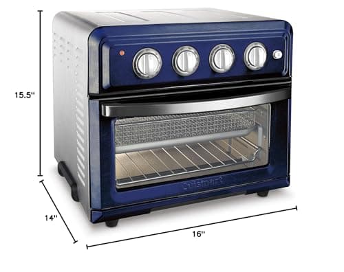 Cuisinart Airfryer Toaster Convection Oven, Air Fryer, TOA-60 Navy 7