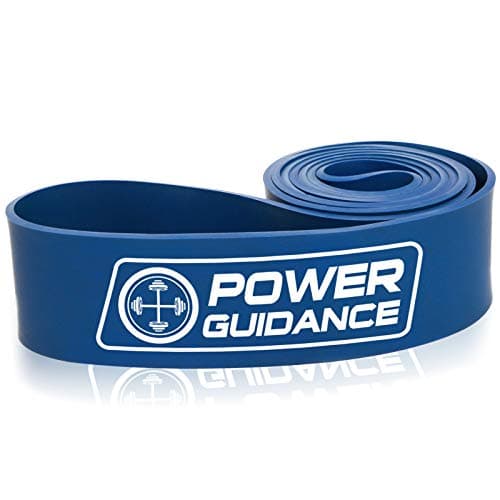 POWER GUIDANCE Pull Up Assist Bands - Stretch Resistance Band - Mobility Band - Powerlifting Bands - by Perfect for Body Stretching, Powerlifting, Resistance Training (Blue)