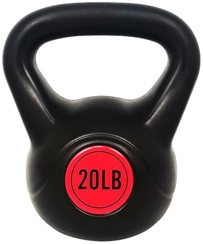 OLIXIS 4-Piece Kettlebell Set, Wide Grip Kettlebell Exercise Fitness Weight Set for Home Gym, Strength Training, 50LBS Set 6