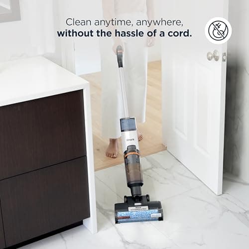 Shark | Wet Dry Vacuum Cleaner | Vacuum and Mop Combo | HydroVac MessMaster | 3-in-1 Self-Cleaning + Powerful Suction | 2 Brushrolls & 2 Solutions Included | Hardwood Floor & Area Rug Cleaner | AW261 6