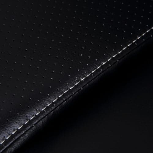 Alera ALE Maxxis Series Big and Tall Leather Chair, Black/Chrome 16