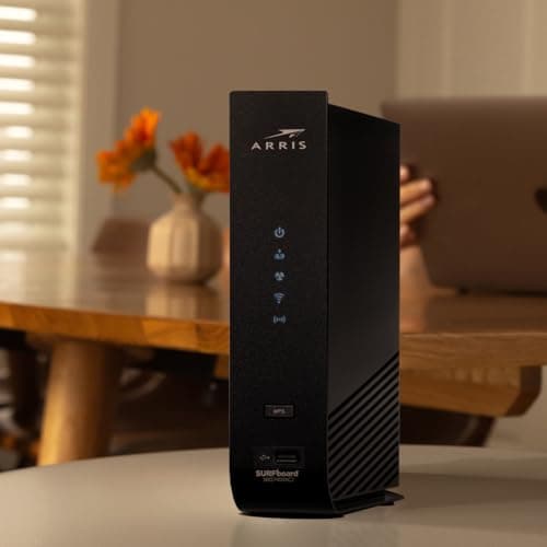 ARRIS (SBG7400AC2) - Modem Router Combo - Fast DOCSIS 3.0 & AC2350 WiFi, [Check with your provider for compatibility], Four 1 Gbps Ports, Up to 960 Mbps Max Internet Speed 9