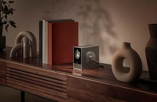 LG CineBeam Q HU710PB 4K Smart Portable Projector with Auto Screen Adjustment, Auto Focus, RGB Laser, Up to 154% DCI-P3 12