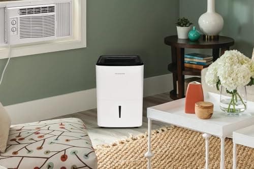 Frigidaire 35 Pint Dehumidifier, 3,000 Square Foot Coverage, 1.7 Gallon Bucket Capacity, Continuous Drain Option 4