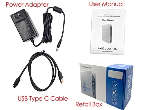 Avolusion PRO-T5 Series USB 3.0 External Hard Drive for WindowsOS Desktop PC/Laptop (White) (14TB) (Renewed) 6