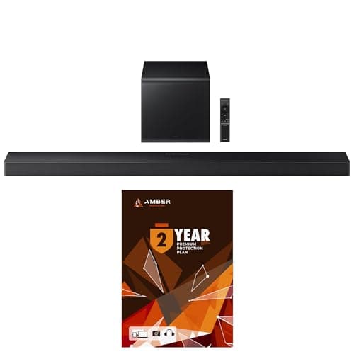 Samsung HW-QS700F 3.1.2 Ch Dolby Atmos Soundbar and Subwoofer with 2 Year Amber Protection Plan (2025)