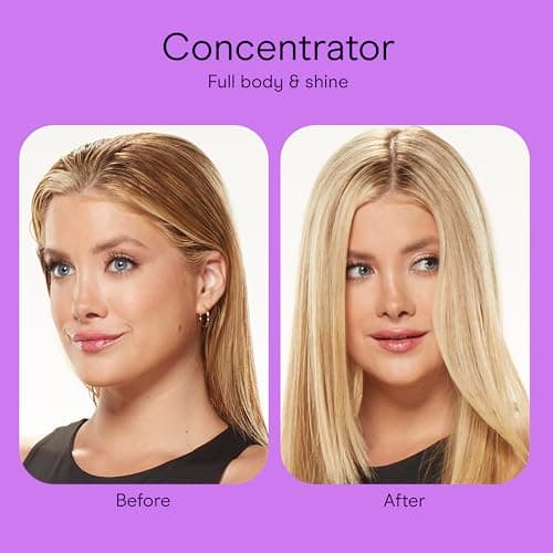 INFINITI PRO by CONAIR Hair Dryer, 1875W Blow Dryer with Diffuser and Concentrator Attachments, AC Motor with Ceramic Technology, 3 Heat & 2 Speed Settings, Plum 8