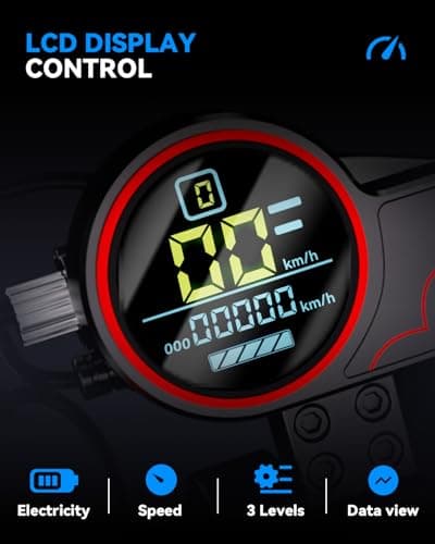 AONIU M4 Electric Scooter for Adults with seat 25-30 mph Fast Speed Heavy Duty 300+ lbs 10 inch Off Road Foldable e Scooter Mobility e Scooters for Girls Men Teens 31-37 Miles Long Range Bike 11