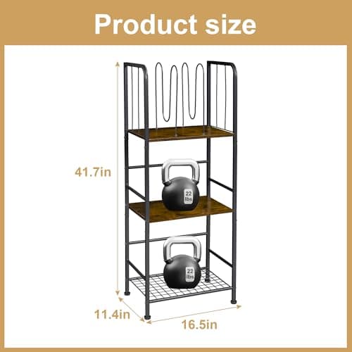 Towel Rack Free Standing 3-Tier M-Shaped Detachable Dividers, Durable Metal Towel Holder for Bathroom, Pool Towel Rack, Space-Saving Towel Storage Organizer, Modern Bath Towel Shelf Patent Pending 6
