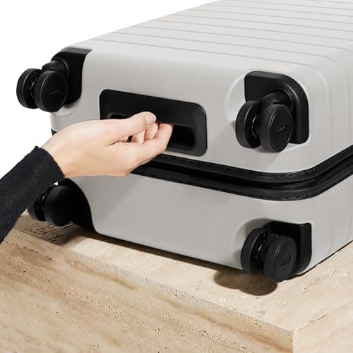 Away Bigger Carry-On Luggage, Lightweight Hardside Large Suitcase with Spinner Wheels, TSA Lock, Airline Approved, Cloud Gray 7