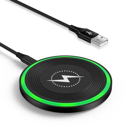 15W Wireless Charger Fast Charging Pad for Samsung Galaxy Z Fold 7 6 5 4, Z Flip 7 FE 6 5 4 5G, Z Trifold, Tri Fold, S24 S23 S22 S21 S20 Ultra 5G FE S10 S9 S8 S7, Note 20 10 9 8, Google Pixel 8 7