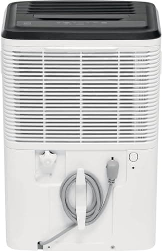 Frigidaire 35 Pint Dehumidifier, 3,000 Square Foot Coverage, 1.7 Gallon Bucket Capacity, Continuous Drain Option 3