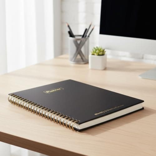 2026 Planner, 8.5" x 11" Weekly and Monthly Large Calendar Planner, Letter Size, Jan - Dec 2026, Hardcover Daily Agenda and Organizers for School Essentials & Office Supplies 7