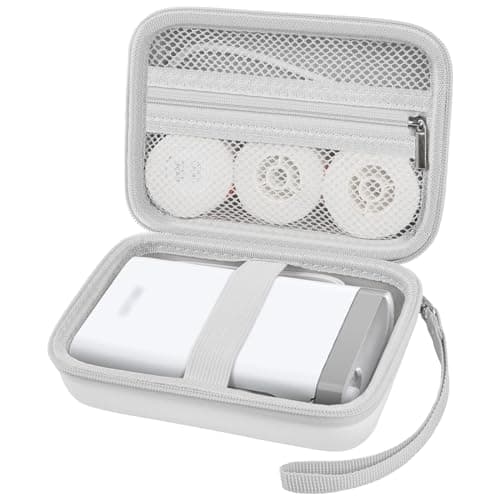 Comecase Case Compatible with Nelko P21/ for Phomemo D30 D35 Label Maker Machine, for JADENS D11/ for SUPVAN Mini Labeler Sticker, Labler Maker Storage for Tape&Accessories(Box Only)