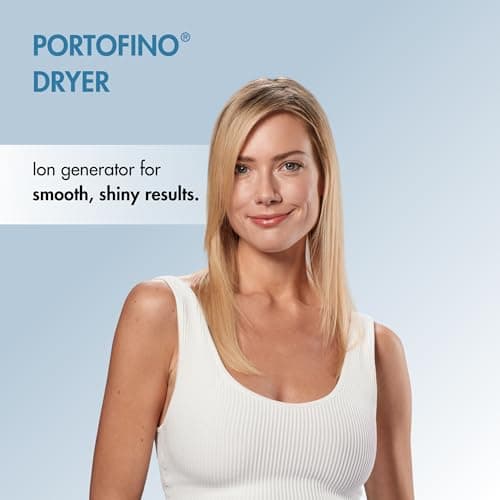 BaBylissPRO Hair Dryer, Nano Titanium Portofino 2000-Watt Blow Dryer, Hair Styling & Appliances, Blue, BNTB6610N 9