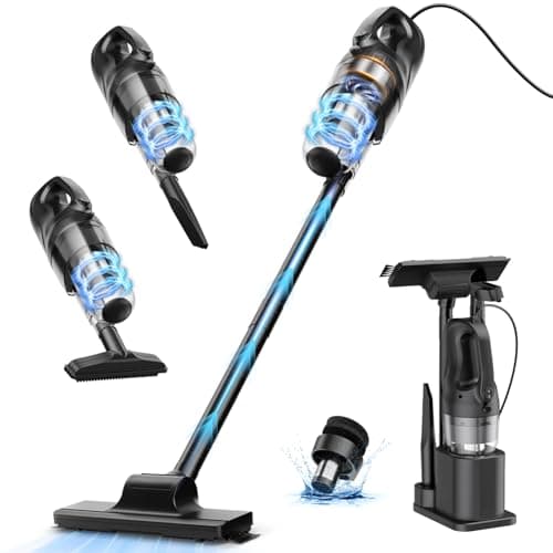 SOWTECH Corded Vacuum Cleaners 20Kpa Powerful Suction Ultra-Light Stick Vacuum for Hard Floor Pet Hair Vacuum