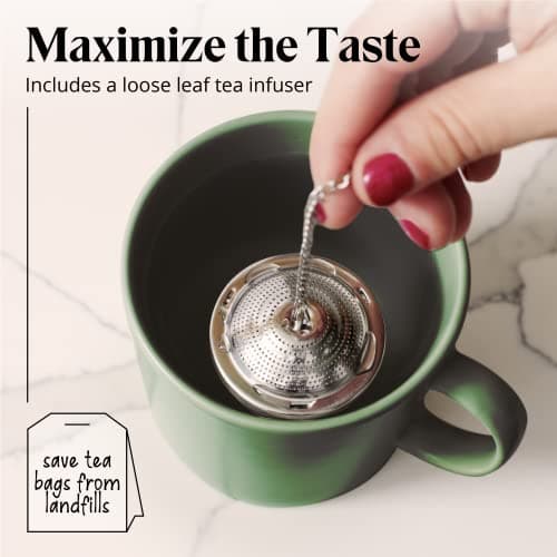 Willow & Everett Whistling Tea Kettle for Stove Top - 3.17 Quart Tea Pots for Stove Top w/Stainless Steel, Mirror Finish & Strainer 3