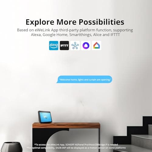 SONOFF SNZB-06P Zigbee Human Presence Sensor, Zigbee Smart Motion Detector with 5.8GHZ cmWave Radar, Requires ZigBee Bridge (1) 8