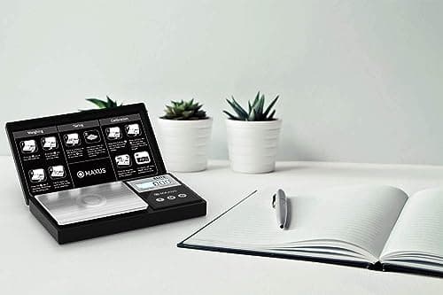 MAXUS Digital Pocket Gram Scale 500g x 0.01g High Precision with Tray, Weighs Small Food, Jewelry, Ounces, Grains, LCD Display, Tare Function 7