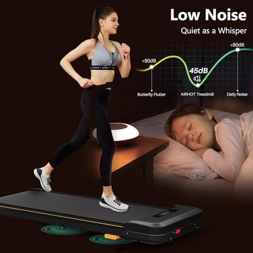 Walking Pad with Incline, Portable Treadmill for Home, 4 in 1 Walking Pad Incline with Remote Control 265LB Capacity, 2.5HP Compact Treadmill with LED Display for Walking and Running 5
