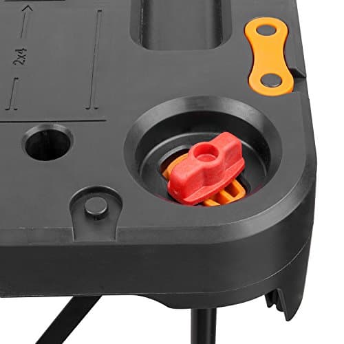 Worx WX066 Sidekick Folding Work Table, Portable All-in-one Work Bench 9