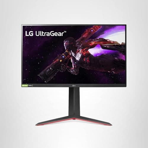 LG 27GP850-B Ultragear Gaming Monitor 27-Inch QHD (2560 x 1440) Nano IPS Display 1ms Response Time 165Hz Refresh Rate NVIDIA G-SYNC Compatible AMD FreeSync Premium Tilt/Height/Pivot Adjustable Stand 12