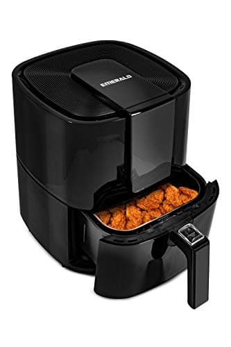 Emerald Air Fryer 1800 Watts w/Digital LED Touch Display & Slide out Pan/Detachable Basket 5.2L Capacity (1804-5.0) 5