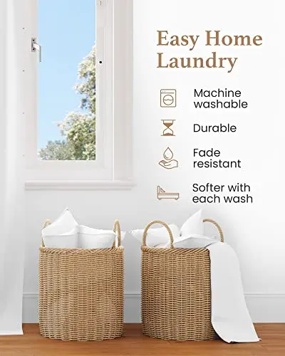 1000 TC White King Pillowcases Set of 4 100% Egyptian Cotton Pillow Cases with Long Staple Cotton & Sateen Weave, Silky Soft Hotel - Like Bed Pillow Covers for Comfy Sleeping, Snug Fit 5