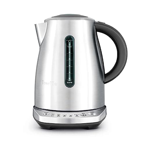 Breville BKE720BSS Temp Select Hot Water Kettle, 57 oz, Brushed Stainless Steel