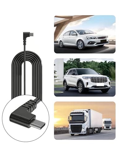 Universal Dash Cam Hardwire Kit with Parking Mode & LowVoltage Protection-converts 12V-30V to 5V/3A USB-C,Safe for Car Battery, Easy Install 5
