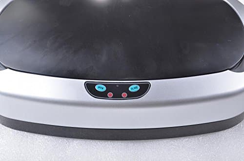 FDW Kitchen Trash can for Bathroom Bedroom Home Office Automatic Touch Free Garbage bin with lid Brushed Stainless Steel Rectangular 13 Gallon / 50L 5