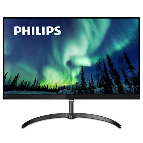 PHILIPS 276E8VJSB 27" Monitor, 4K UHD IPS, 1 Billion+ Colors, Ultranarrow Borders, Lowblue, Multiview, 4Yr Advance Replacement Warranty, Gunmetal