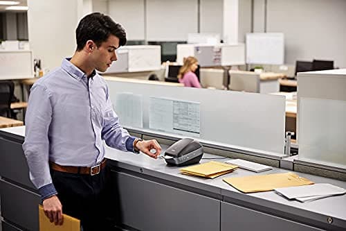 DYMO LabelWriter Wireless Label Printer | Direct Thermal Printer Great for Shipping Warehouse Labels Name Badges Barcodes and More Connect Through Wi-Fi for Home & Office Organization Black 6