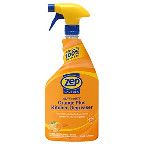 Zep Home Pro Orange Plus Kitchen Degreaser - 24 Fl. Oz. - R49506 - Pro Trusted Cleaning Power: Now in Refreshing Scents and Family Friendly Formulas (1)