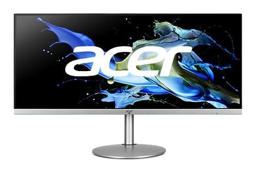 acer CB342CU semiphuzx 34" QHD 3440 x 1440 Professional Docking Monitor AMD FreeSync Height Adjustable Stand with Swivel, Tilt & Pivot (USB Type-C, Display Port 1.2, HDMI 2.0, RJ-45 & USB Ports)