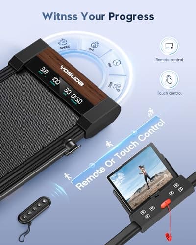 YOSUDA Walking Pad Treadmills -Under Desk Treadmills for Home/Office 265LBS Weight Capacity & Bluetooth Speaker 5