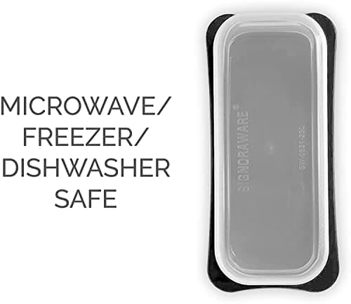 Signoraware Butter Dish with Lid -Butter Keeper Container with Clear Lid for Countertop, Frige- Durable Plastic, Unbreakable Standard Butter Dish Holder For Home, Camping, Multipurpose Bpa Free- Black 6