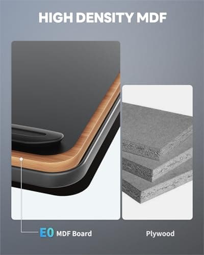 Laptop Desk for Bed with Cooling Fan, SAIJI Height & Angle Adjustable Laptop Stand for Bed, Lap Desk Tray Table, Lightweight Foldable Portable Computer Table for Couch Sofa Chair Floor Desk (Black) 7