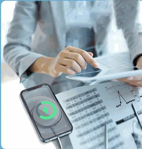 Manopola 2 Pack Magnetic Wireless Charger,Mag Safe Charger for Apple,15W Fast Charger Compatible with iPhone16/15/14/13/12 Pro/Max/Plus/Mini and AirPods 3/2/Pro 2/Pro 8