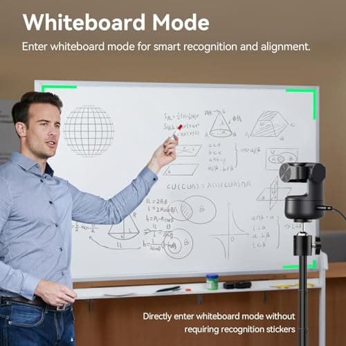 EMEET PIXY Dual-Camera AI-Powered PTZ Camera 4K with Tripod, AI Tracking, PDAF&AI Autofocus 0.2s, 1/2.55'' Sony Sensor, 3 Mics, Presets, 4K Webcam for Streaming, OBS/Twitch/Switch 2 Compatible 7